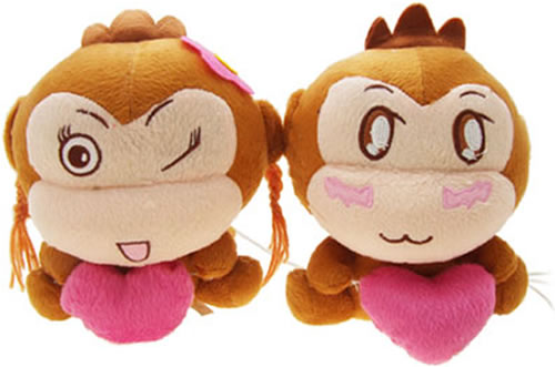 Plush Monkey USB Speakers