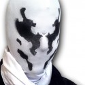 Moving Inkblot Rorschach Mask from Watchmen