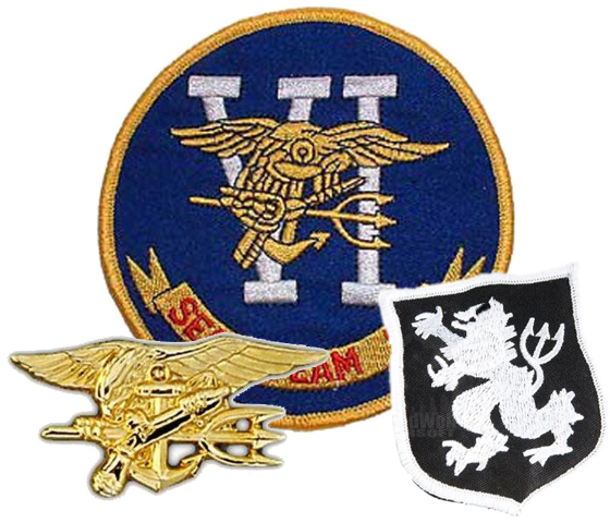 seal team. U.S. Navy Seal Team Six Pins