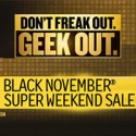 Newegg Black November Super Weekend Sale 2012