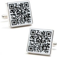QR Code Cufflinks