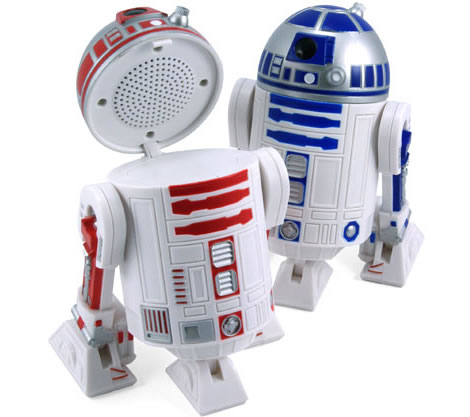 Star Wars R2-D2 Desktop Speakers. Star Wars R2-D2 Speaker Set