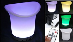Illuminated Ice Bucket with Remote Control