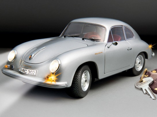 R C Porsche 356 This beautiful radiocontrolled car is a highly detailed 