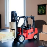 RC Mini Toy Forklift Set