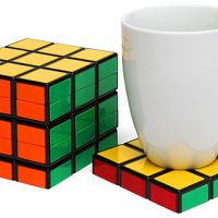 Rubiks Cube Coasters