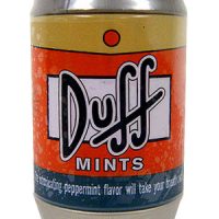 The Simpsons Duff Beer Can Mints