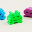 Space Intruder Erasers
