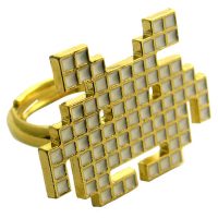 8-Bit Space Invaders Ring
