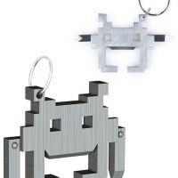 Space Invaders Multi-Tool Keychain