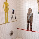 Star Wars Shower Mosaic