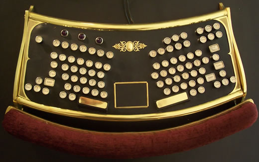 Ergonomic Steampunk Keyboard