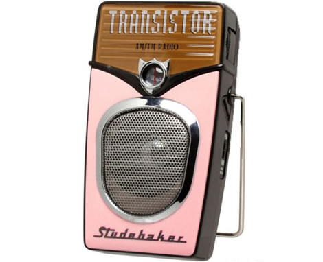 Studebaker Portable Stereo A little something for all the fans of pink and 