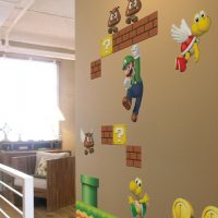 Super Mario Bros Wall Stickers