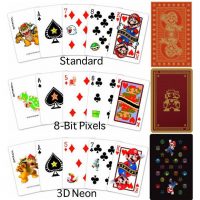 super mario playing cards