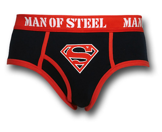 Superman Man of Steel Underwear If you're a superhero in the sack 
