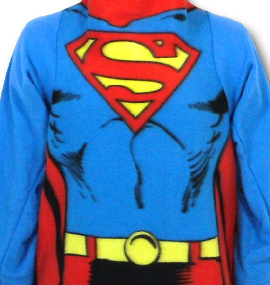 Too bad it doesn't help you to fly like the Man of Steel Superman Snuggie