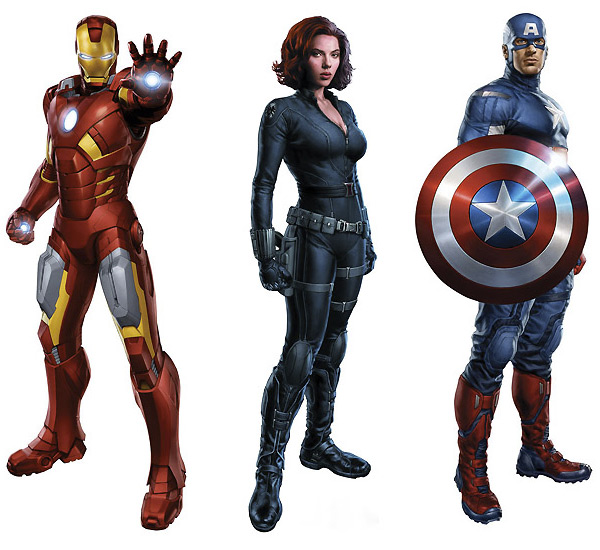The Avengers Movie Cardboard Standups