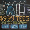 Threadless $9.99 Tees Back To School Sale