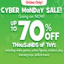 Toyrsus Cyber Monday Sale 2012