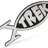 Star Trek Fish Car Emblem