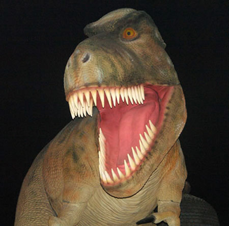 The impressive Life-Sized Tyrannosaurus Rex Dinosaur Replica is available 