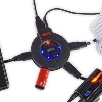 USB 3.0 SuperSpeed 4-Port Hub