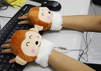 USB Monkey Hands Warmer