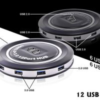 USB 3.0 12 Port Hub