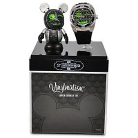 Limited Edition Vinylmation Mickey Mouse Figure and Watch