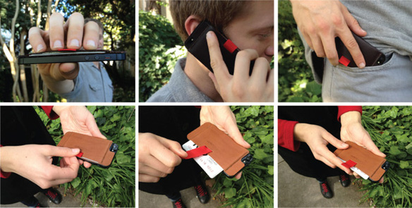 Wally iPhone Leather Wallet Case