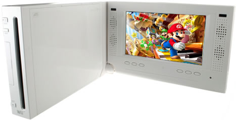 monitor de 7-Inch Nintendo Wii LCD
