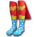 Wonder Woman Cape Socks