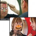 Zombie and Monster Mirror Clings