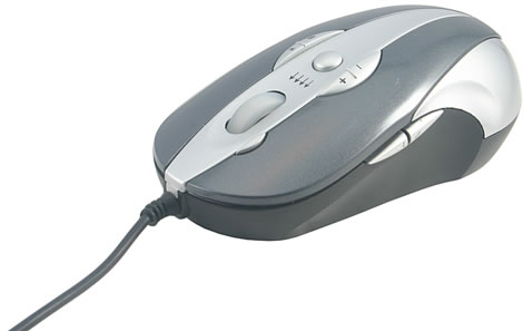 11-button Multimedia Mouse