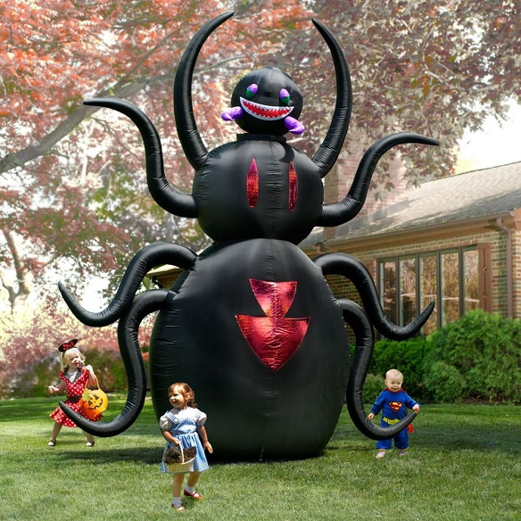 12-Foot Inflatable Animated Spider