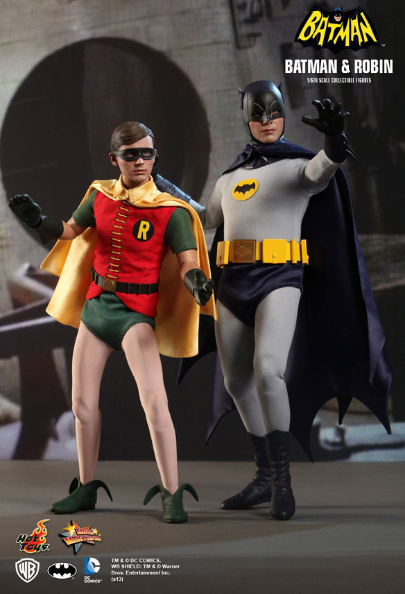 1966 Batman and Robin Sixth-Scale Figures