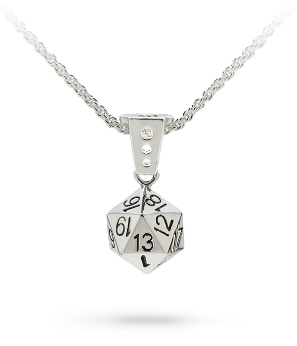 20-Sided Dice Necklace
