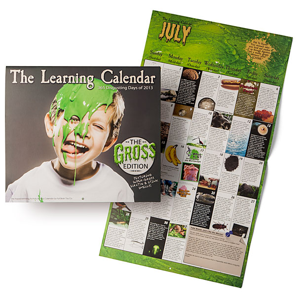 2013 Learning Calendar of Gross Scientific Things