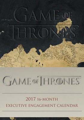 2017 Game of Thrones Executive Engagement Calendar - GeekAlerts