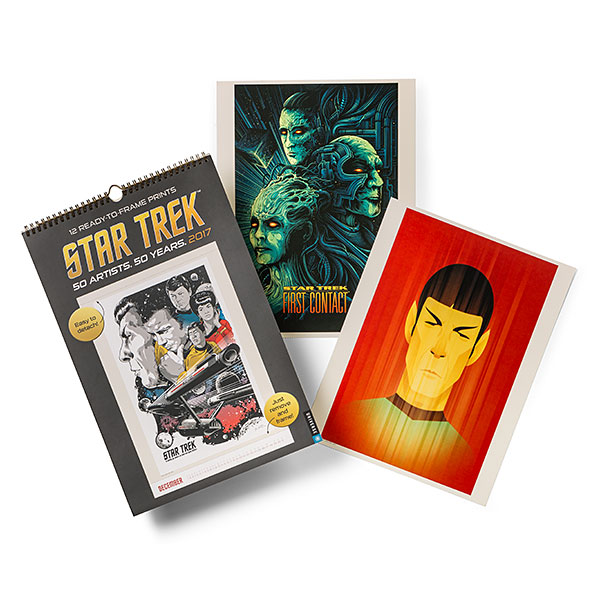 2017 Star Trek Poster Calendar