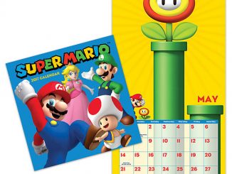 2017 Super Mario Brothers Wall Calendar