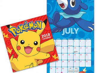 2018 Pokémon Wall Calendar