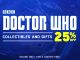 25% Off Doctor Who at ThinkGeek