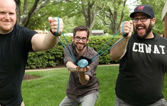 3 Person Water Balloon Slingshot