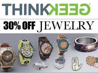 30% Off Jewelry at ThinkGeek