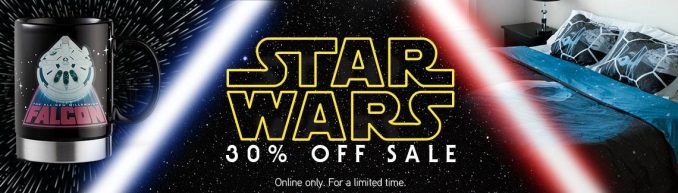 30% Off Star Wars Sale