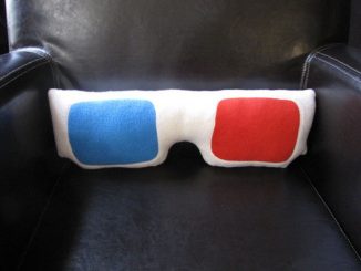 3D Glasses Pillow