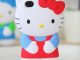 3D Hello Kitty iPhone 4S 4G 4 Silicon Hard Case