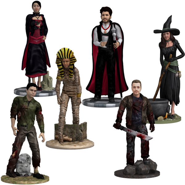 3DMe Horror Personalized 3D Printed Figurines